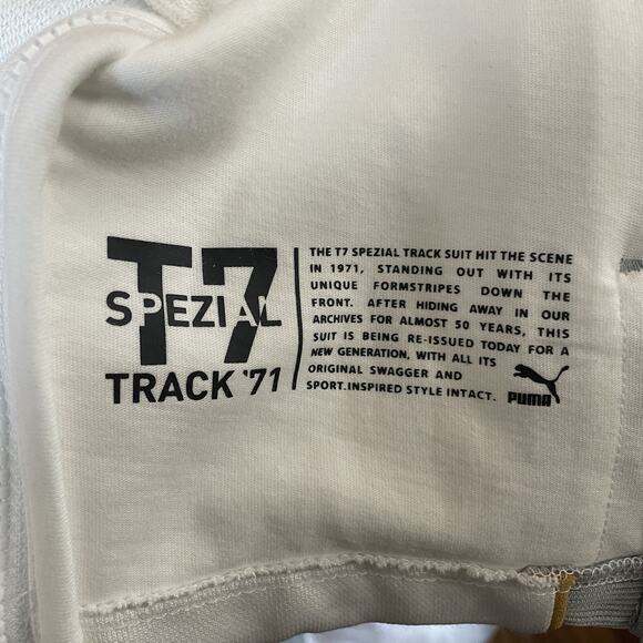 Puma Men’s XL T7 Spezial Track ‘71 Track Jacket 578966-01 White / Navy / Gray - Picture 6 of 10